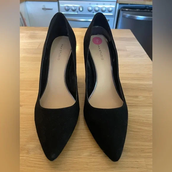 Max Studio Suede Pumps - Picture 3 of 9